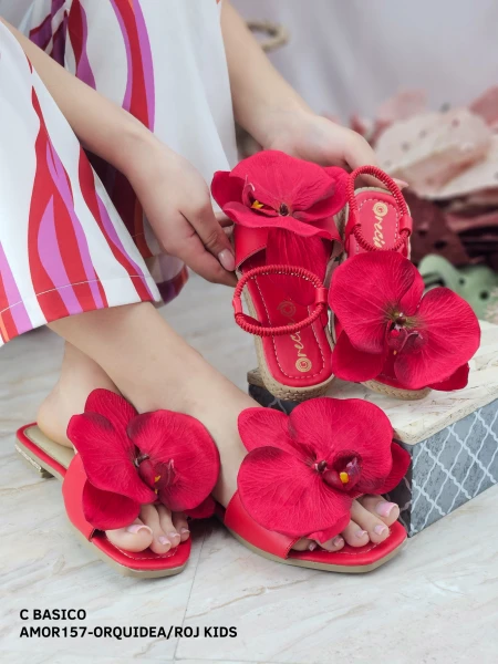 AMOR157-ORQUIDEA/ROJ KIDS