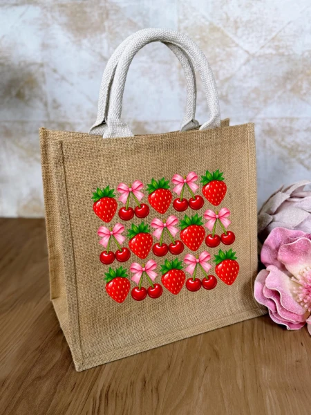 BOLSO-082 YUTE/FRUTOS
