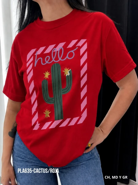PLA635-CACTUS/ROJA