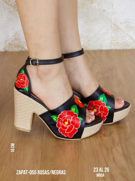 ZAPAT-055 ROSAS/NEGRAS