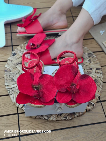 AMOR157-ORQUIDEA/ROJ KIDS