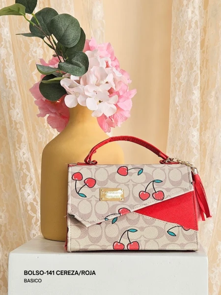 BOLSO-141 CEREZA/ROJA