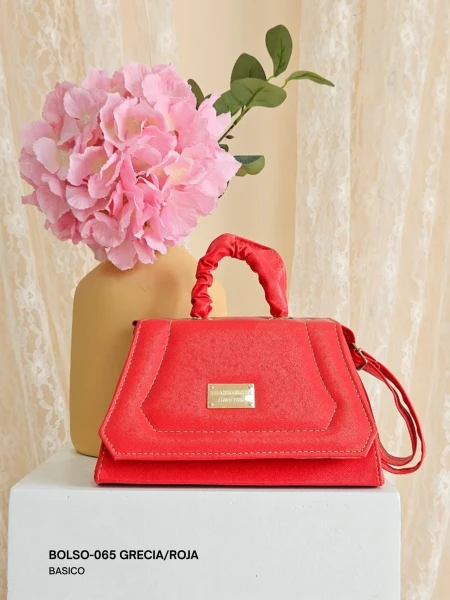 BOLSO-065 GRECIA/ROJA
