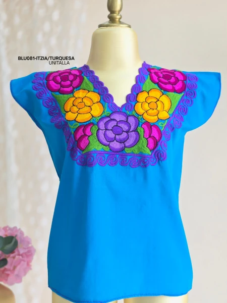 BLU081-ITZIA/TURQUESA