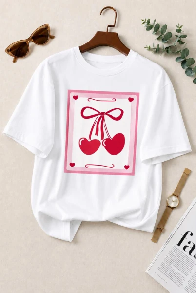 ROPA-240 CHERRY/BLANCA