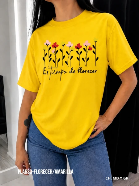 PLA630-FLORECER/AMARILLA