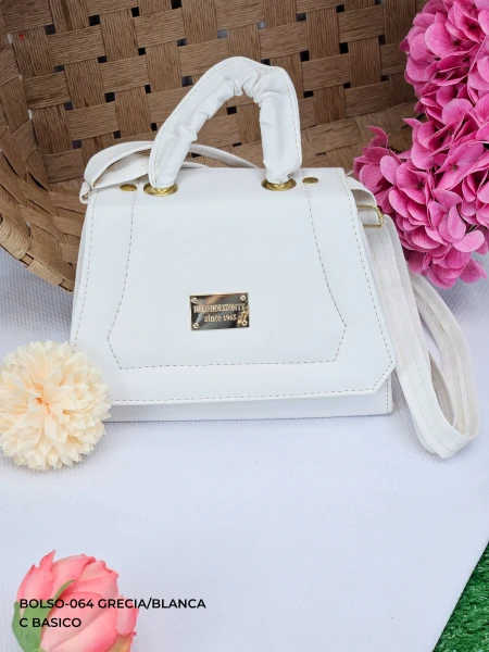 BOLSO-064 GRECIA/BLANCA