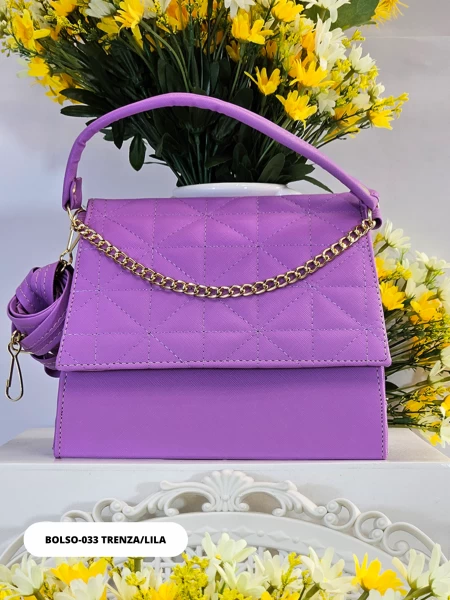 BOLSO-034 CADENA/LILA