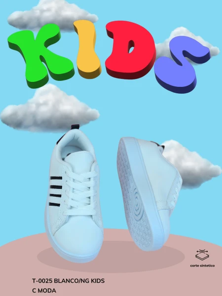T-0025 BLANCO/NG KIDS