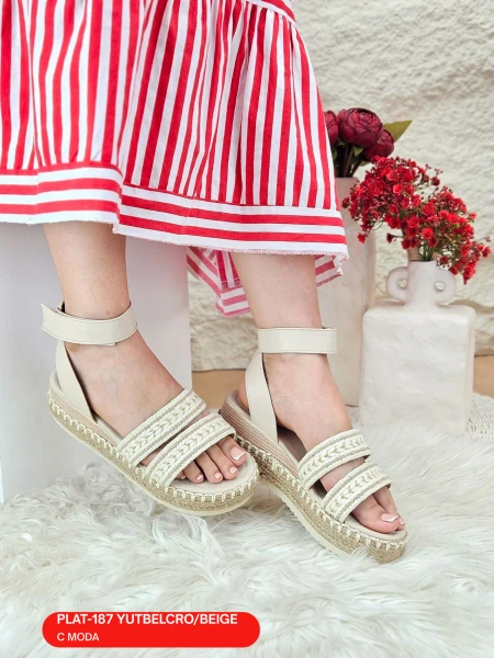 PLAT-187 YUTBELCRO/BEIGE