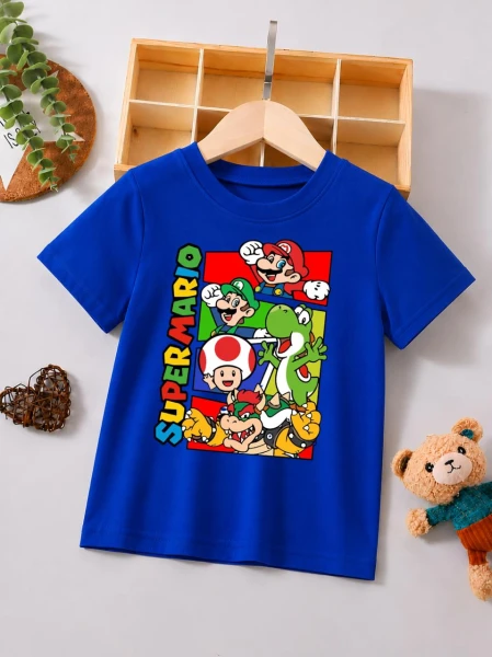 ROPA-433 SUPERKIDS/AZUL R