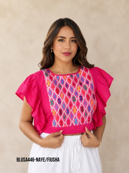 BLUSA446-NAYE/FIUSHA