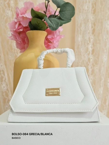 BOLSO-064 GRECIA/BLANCA