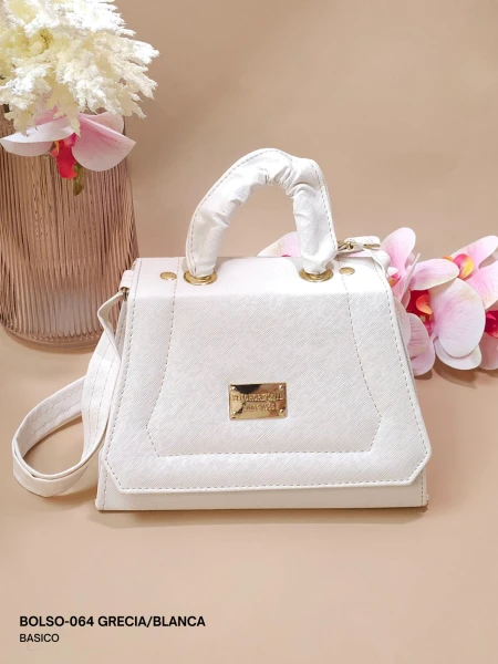 BOLSO-064 GRECIA/BLANCA