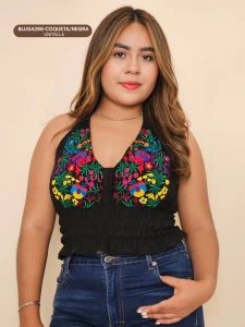 BLUSA296-COQUETA/NEGRA