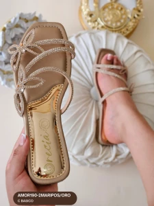 AMOR190-2MARIPOS/ORO