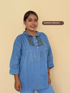 BLUSA270-LORE/AZUL