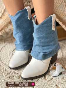 BOOTS-0057 BL/JEANS