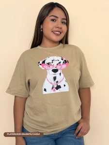 PLAYERA328-DALMATA/CAQUI