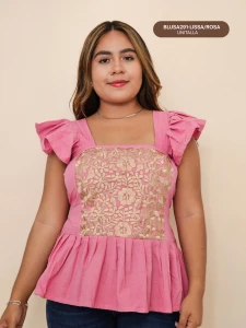 BLUSA291-LISSA/ROSA