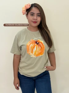 PLAYERA310-1CALABAZA/CAQUI